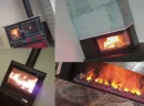 Odunlu Şömine ile Dekorasyon Fikirleri