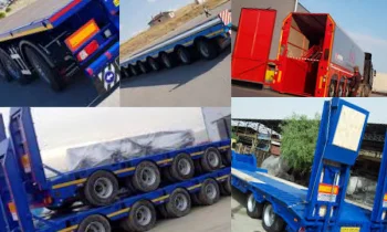 Kolay Taşıma İşlemi İçin İnloader Semi Trailers