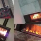 Odunlu Şömine ile Dekorasyon Fikirleri